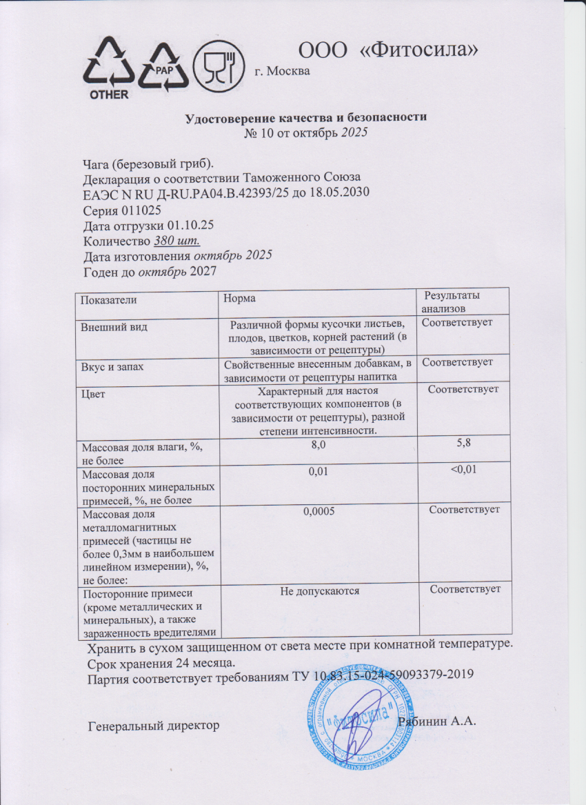 Паспорт №011025